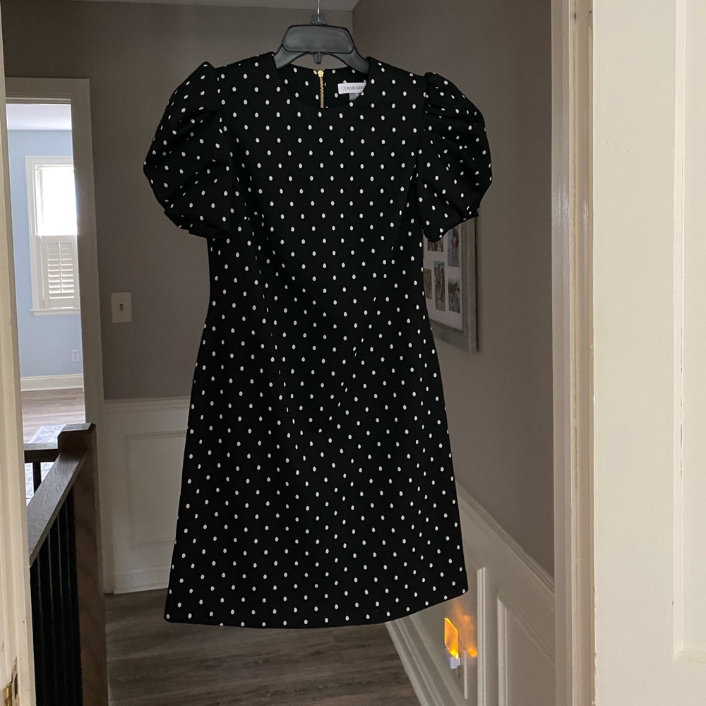 Calvin Klein Polka Dot Dress